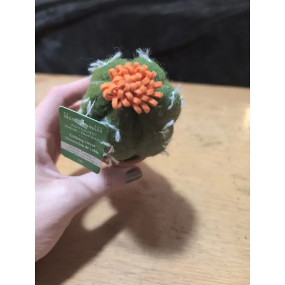 Faux Cactus In Pot